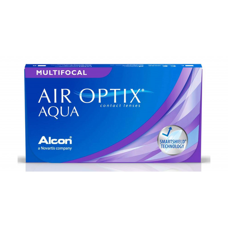 AIR OPTIX plus HydraGlyde Multifocal boîte de 6 lentilles