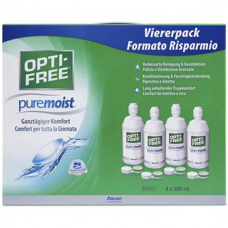 Opti-Free PureMoist 3x300 ml
