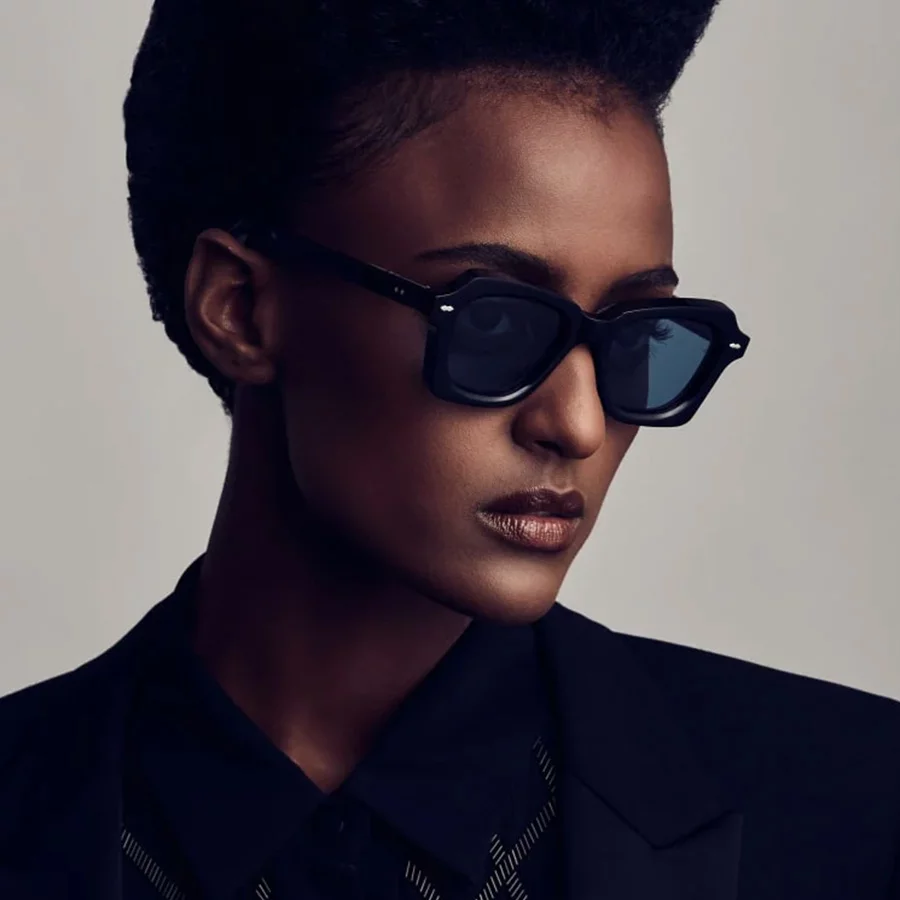 Jacques Marie Mage Valentino Sunglasses Colour Titan