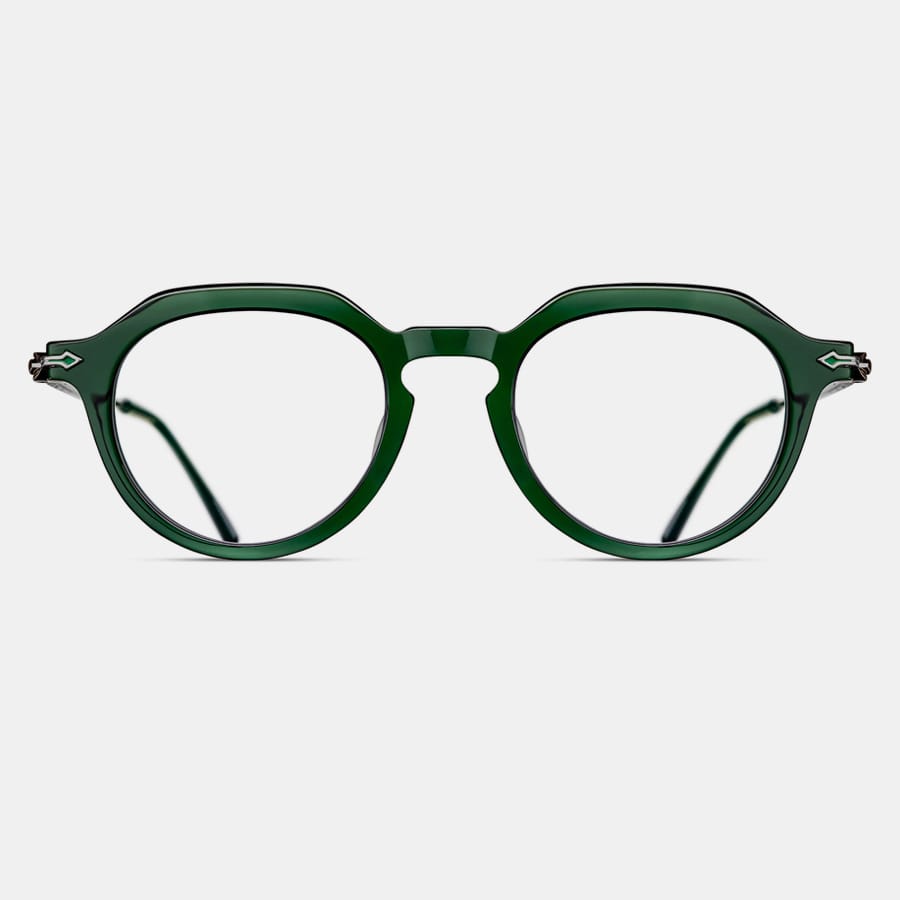 optique-moitzheim-luxembourg-matsuda-M2057-bottle-green-brushed-silver
