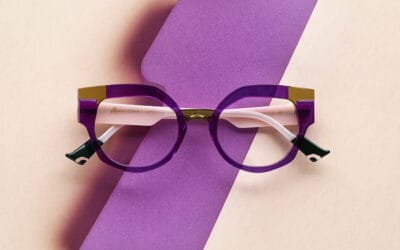Be bold with color: try out some trendy glasses