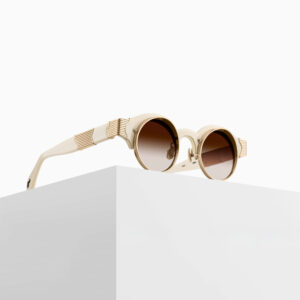 BRUSHED GOLD - MILK WHITE (BG-MW)